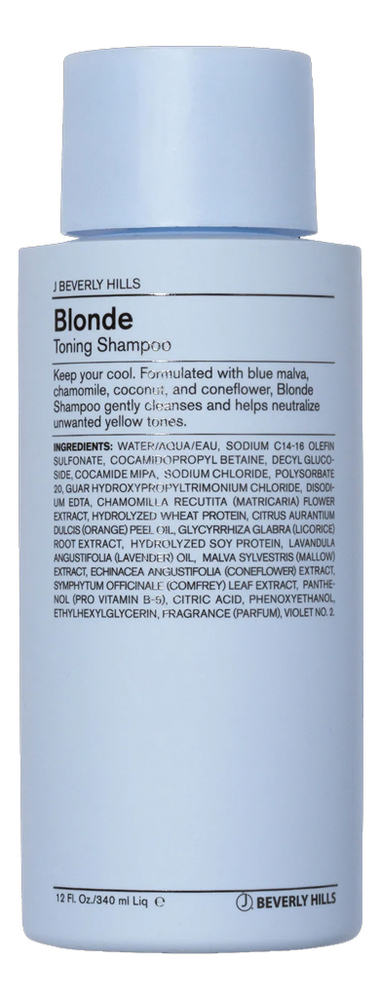 

Шампунь для блондированных и осветленных волос Blonde Toning Shampoo 340мл