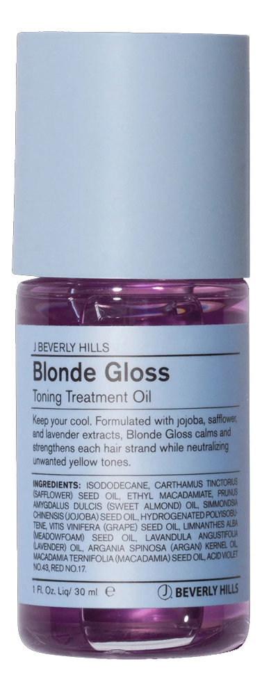 

Масло для холодного блеска Blonde Gloss Toning Treatment Oil 30мл
