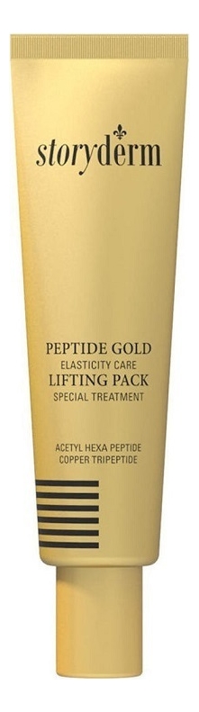 Маска для лица с пептидами и морским коллагеном Personal Care Peptide Gold Lifting Pack 15мл