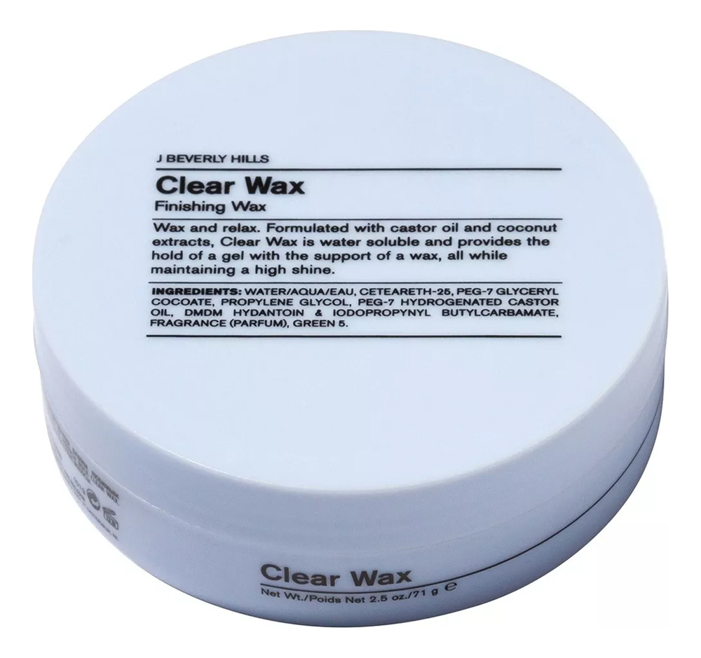 Воск для укладки волос Clear Wax Finishing Wax 71г