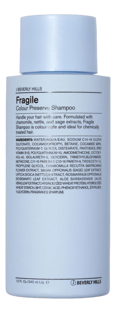 Шампунь для окрашенных и поврежденных волос Fragile Colour Preserve Shampoo 340мл