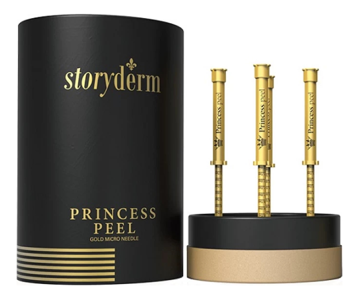 

Пилинг-крем для лица, шеи и зоны декольте с золотом Princess Shine Peel 4*2мл