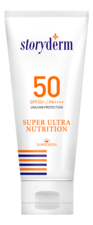 Storyderm Солнцезащитный крем для лица Super Ultra Nutrition UVA/UVB Protection SPF50+ PA++++ 50мл