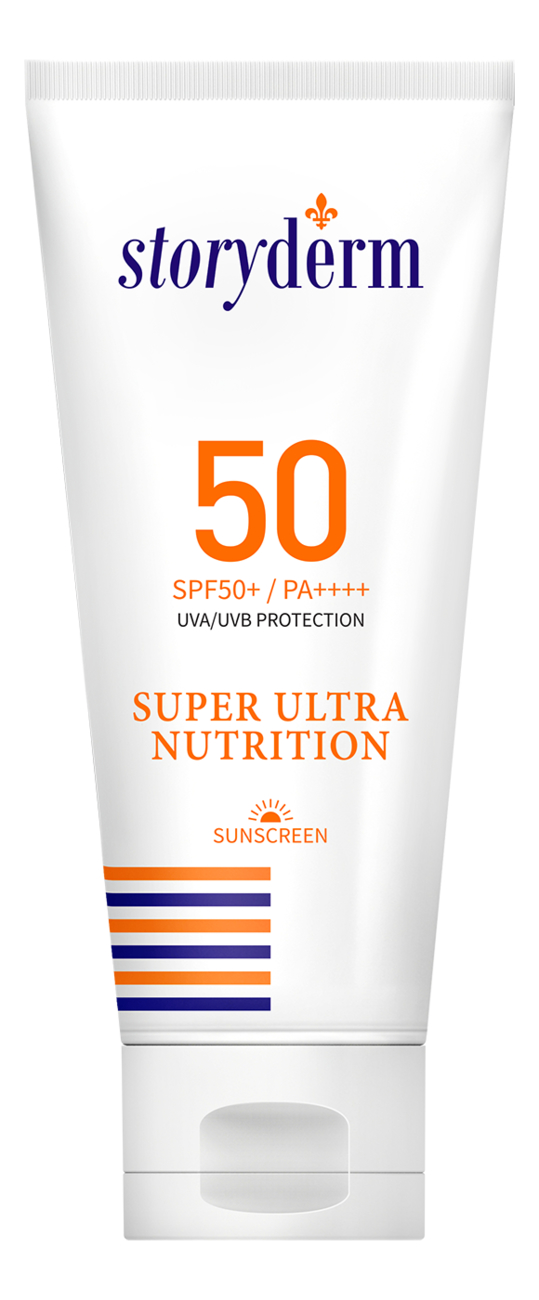 Солнцезащитный крем для лица Super Ultra Nutrition UVA/UVB Protection SPF50+ PA++++ 50мл