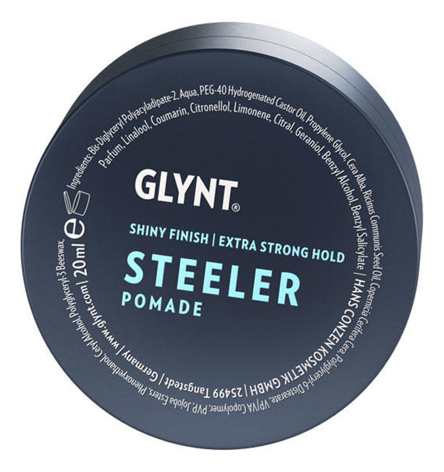 

Моделирующая помада для волос Steeler Pomade: Помада 20мл, Моделирующая помада для волос Steeler Pomade
