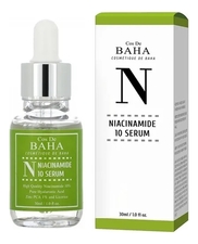 Cos De Baha Противовоспалительная сыворотка для лица с ниацинамидом Niacinamide 10% Serum