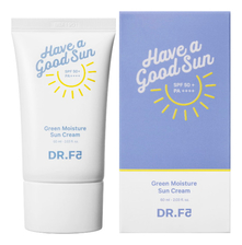 Dr.F5 Увлажняющий солнцезащитный крем для лица Green Moisture Sun Cream SPF50+ PA++++ 60мл