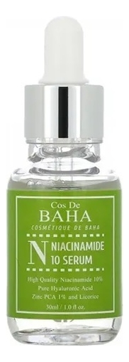 

Противовоспалительная сыворотка для лица с ниацинамидом Niacinamide 10% Serum: Сыворотка 30мл, Противовоспалительная сыворотка для лица с ниацинамидом Niacinamide 10% Serum