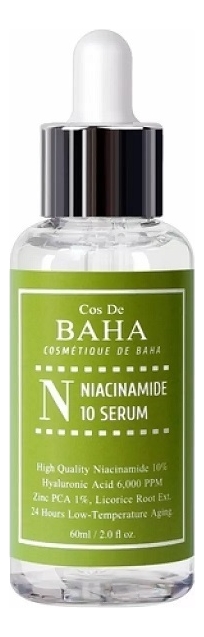 

Противовоспалительная сыворотка для лица с ниацинамидом Niacinamide 10% Serum: Сыворотка 60мл, Противовоспалительная сыворотка для лица с ниацинамидом Niacinamide 10% Serum