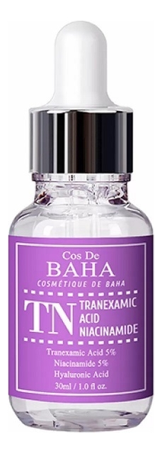 

Осветляющая сыворотка для лица с транексамовой кислотой Tranexamic Acid Niacinamide 30мл: Сыворотка 30мл, Осветляющая сыворотка для лица с транексамовой кислотой Tranexamic Acid Niacinamide