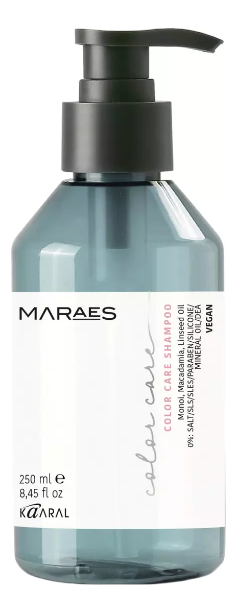 Шампунь для окрашенных и химически обработанных волос Maraes Color Care Shampoo: Шампунь 250мл кератиновый шампунь для окрашенных и химически обработанных волос aaa keratin color care shampoo шампунь 1000мл