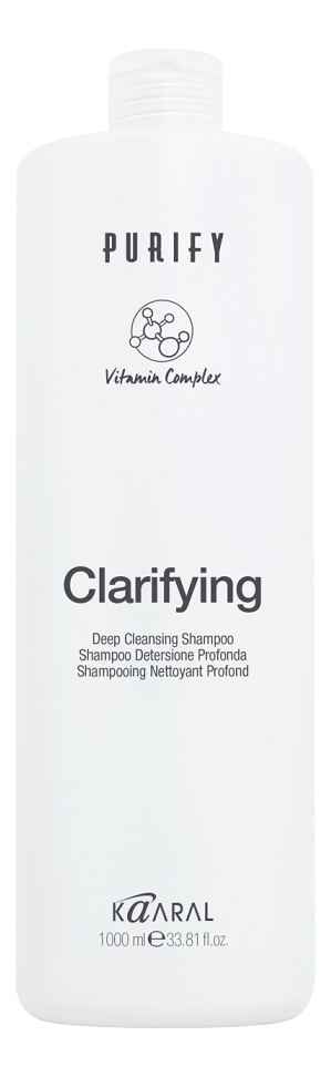 Шампунь для глубокого очищения волос Vitamin Complex Clarifying Deep Cleansing Shampoo: Шампунь 1000мл шампунь для глубокого очищения волос kaaral purify clarifying deep 300 мл