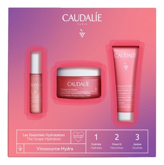 

Набор для лица Vinosource-Hydra (интенсивный крем Creme S.O.S Hydratation Intense 50мл + сыворотка Serum S.O.S 10мл + маска Masque-Creme Hydratant 15мл)