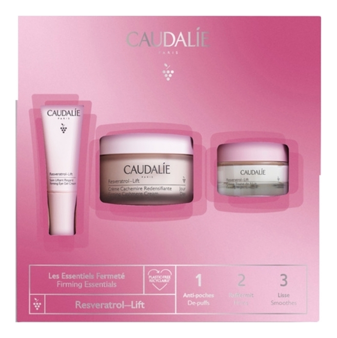 

Набор для лица Resveratrol-Lift (бальзам для век Baume Liftant Regard 5мл + ночной крем Creme Tisane De Nuit 15мл + крем-кашемир Creme Cachemire Redensifiante 50мл)