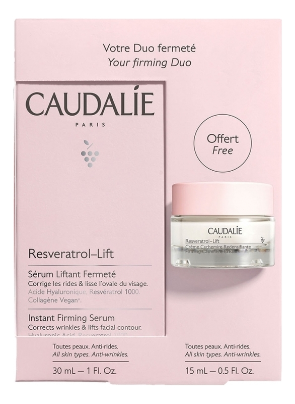 

Набор для лица Resveratrol-Lift (крем-кашемир Creme Cachemire Redensifiante 15мл + сыворотка Serum Fermete 30мл)