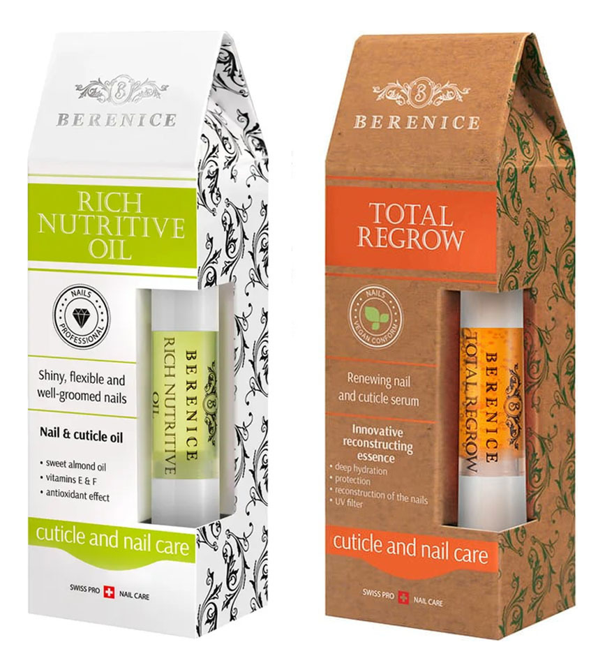 

Набор средств для ногтей Nail Care 2*4мл (масло Rich Nutritive Oil + сыворотка Total Regrow)