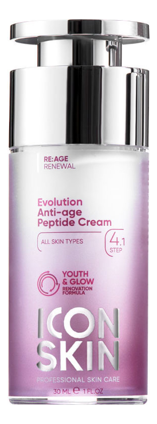 Пептидный крем для лица Re:Age Renewal Evolution Anti-Age Peptide Cream 30мл пептидный крем для лица re age renewal evolution anti age peptide cream 30мл
