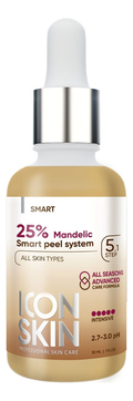 Пилинг для лица с миндальной кислотой 25% Smart Mandelic 30мл