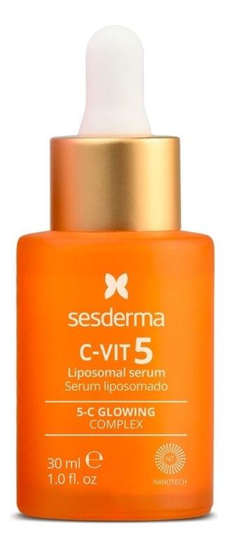 

Липосомальная сыворотка на основе 5 форм витамина C C-VIT Liposomal Serum 30мл