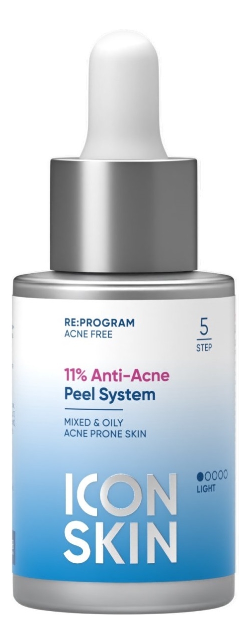 Пилинг для лица с комплексом кислот 11 ReProgram Anti-Acne 30мл 737₽