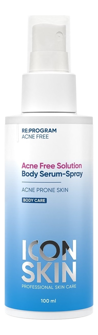 

Сыворотка-спрей для тела Re:Program Acne Free Solution 100мл
