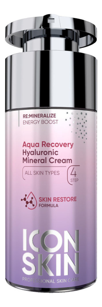Крем для лица с гиалуроновой кислотой и минералами Re:Mineralize Aqua Recovery: Крем 30мл