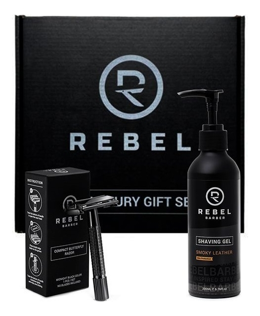 

Набор для бритья Starter Shaving (гель Shaving Gel Smoky Leather 200мл + бритва T-образная Compact Razor)