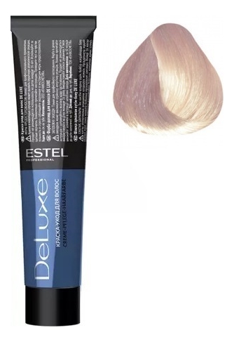 Краска-уход для волос De Luxe 60мл: 10/66 Светлый блондин фиолетовый интенсивный краска уход для волос de luxe 60мл 10 33 светлый блондин золотистый интенсивный