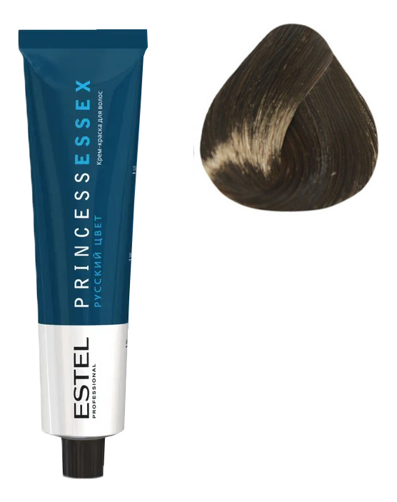 

Крем-краска для волос Princess Essex 60мл: 4/0 Шатен, Крем-краска для волос Princess Essex 60мл