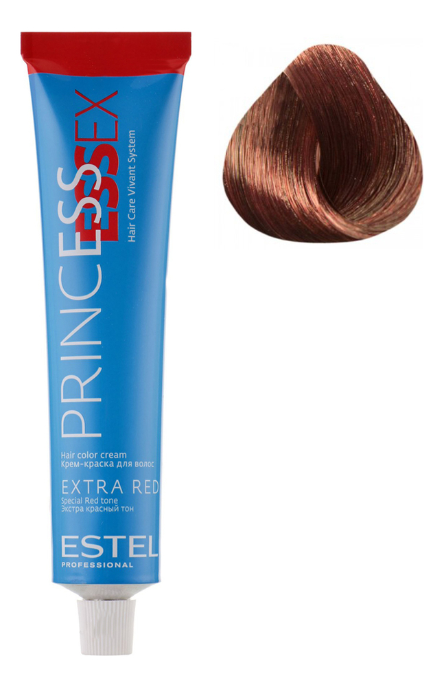 Купить Крем-краска для волос Princess Essex Extra Red 60мл: 55/65 Дерзкий фламенко, ESTEL