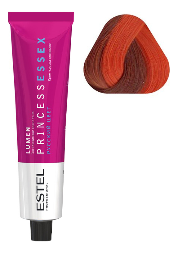 Крем-краска для волос Princess Essex Lumen 60мл: 45 Медно-красный краска для волос princess essex 65 lumen фиолетово красный