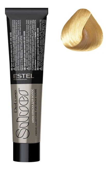 Купить Крем-краска для седых волос De Luxe Silver 60мл: 9/36 Блондин золотисто-фиолетовый, ESTEL