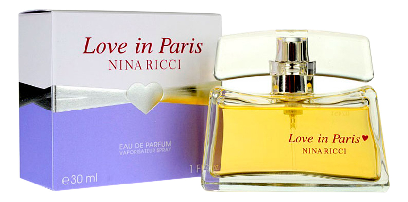 Ин ричи. Nina Ricci Love in Paris. Nina Ricci Love in Paris EDP 80 мл. Nina Ricci парфюмерная вода Love in Paris, 30 мл.