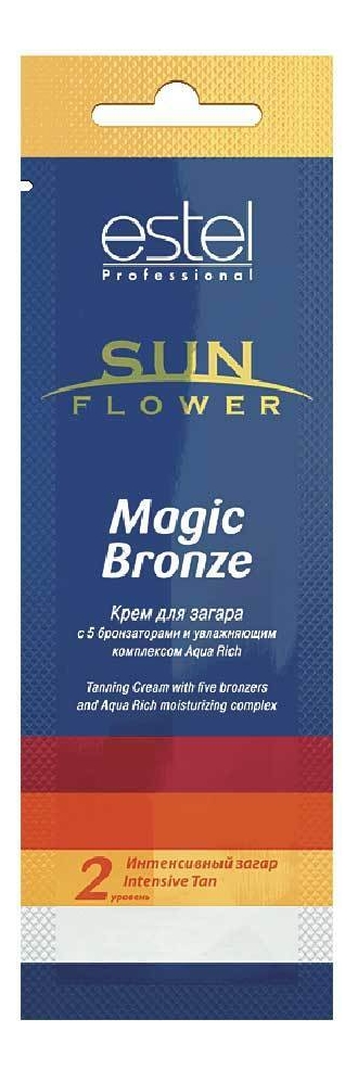 Крем для загара Sun Flower Magic Bronze 15мл цена и фото