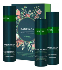 ESTEL Набор для волос Babayaga (восстанавливающий ягодный шампунь 250мл + восстанавливающая ягодная маска 200мл + спрей-термозащита 200мл)