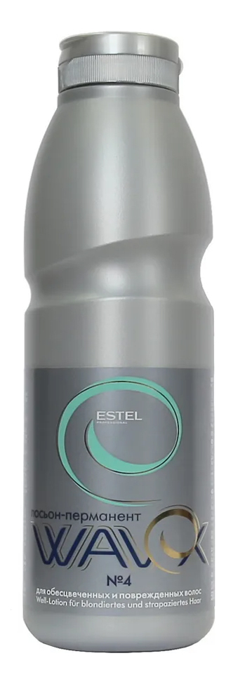 

Лосьон-перманент для обесцвеченных и поврежденных волос No4 Wavex 500мл