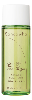 Гидрофильное масло для лица на основе масла семян камелии японской Camellia Natural Mild Cleansing Oil: Масло 30мл