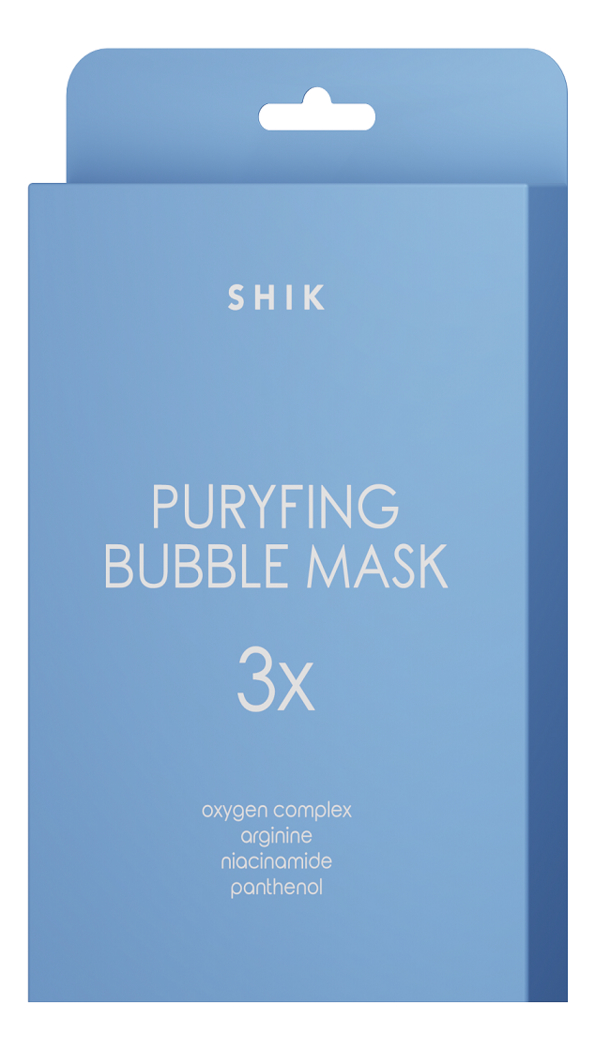 Тканевая маска-пена для лица Purifying Bubble Mask: Маска 3шт