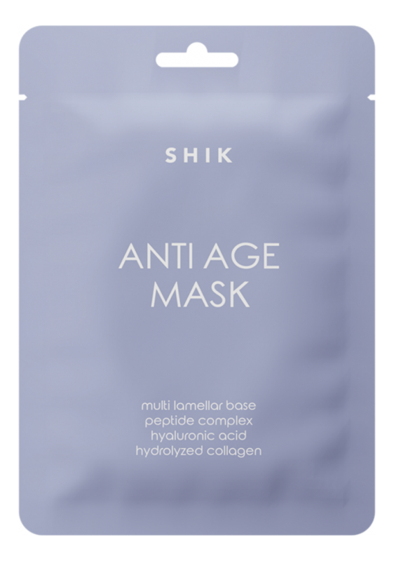 Антивозрастная тканевая маска для лица Anti Age Mask: Маска 1шт