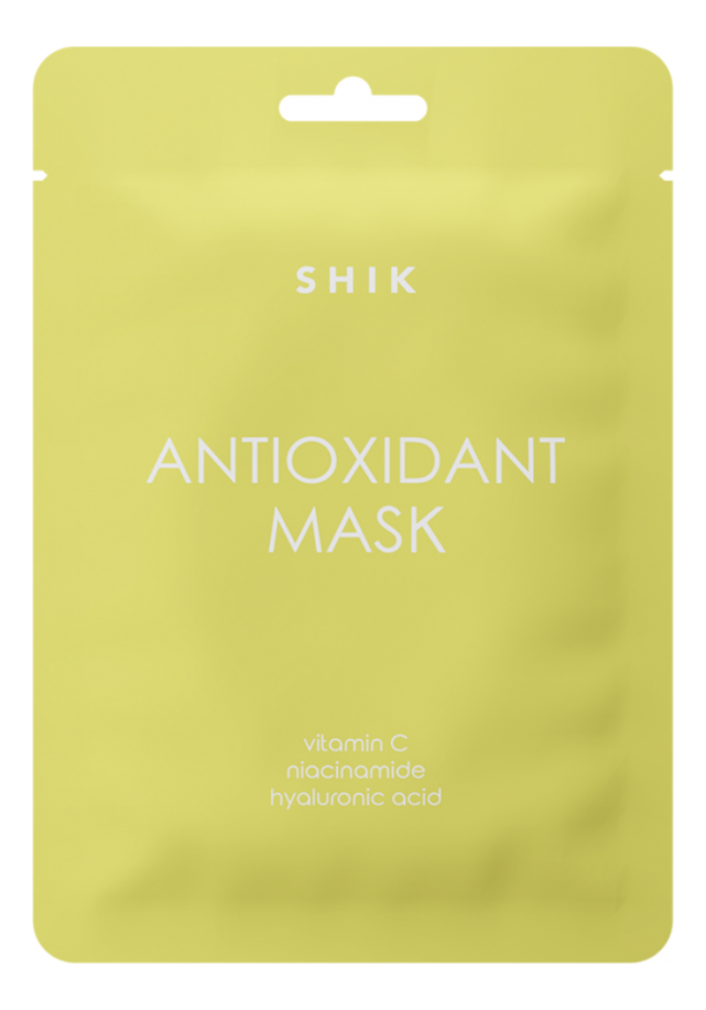 Антиоксидантная маска для лица с витамином C Antioxidant Mask: Маска 1шт маска с витамином с для лица shik antioxidant mask 22 мл