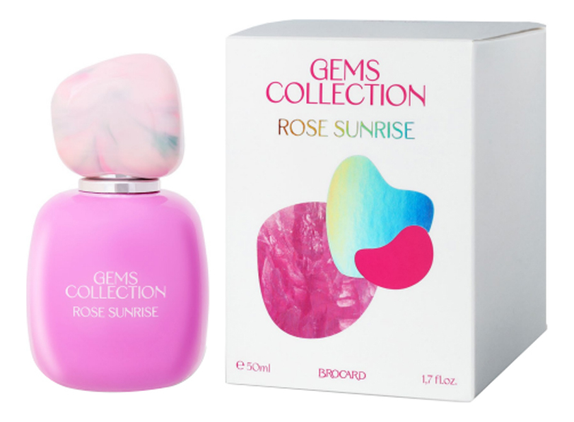 Gems Collection Rose Sunrise: туалетная вода 50мл женская парфюмерия brocard gems collection rose sunrise драгоценные камни розовый рассвет