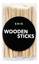 SHIK Деревянные шпатели для воска Wooden Sticks 100шт