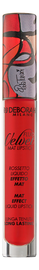 

Жидкая помада для губ матовая Fluid Velvet Mat Lipstick Limited Edition 4,5г: 07 Fire Red, Жидкая помада для губ матовая Fluid Velvet Mat Lipstick Limited Edition 4,5г