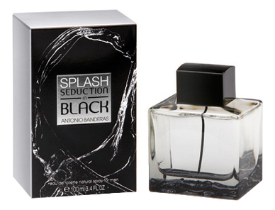 

Antonio Banderas Seduction In Black Splash Men: туалетная вода 100мл, Antonio Banderas Seduction In Black Splash Men