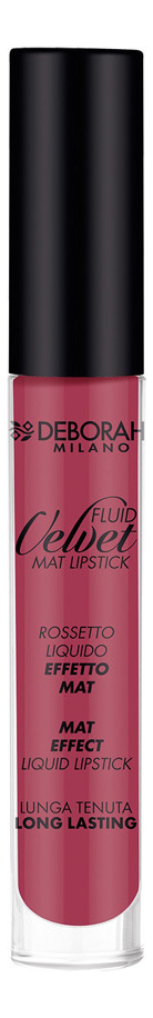 

Жидкая помада для губ матовая Fluid Velvet Mat Lipstick 4,5г: 15 Mauve, Жидкая помада для губ матовая Fluid Velvet Mat Lipstick 4,5г