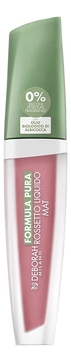 Жидкая помада для губ матовая Formula Pura Fluid Mat Lipstick 4,8г