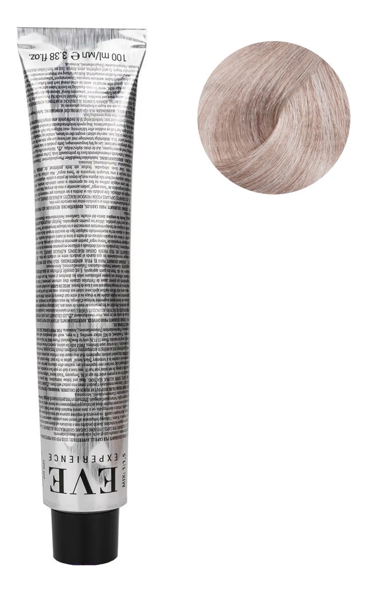 

Крем-краска для волос Eve Experience Color Cream 100мл: 10.82 Платиновый блондин коричнево-перламутровый, Крем-краска для волос Eve Experience Color Cream 100мл