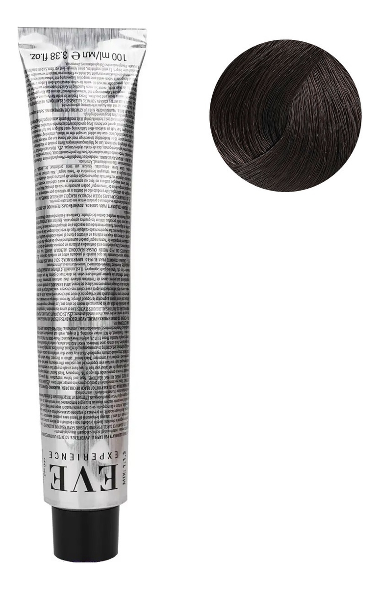 

Крем-краска для волос Eve Experience Color Cream 100мл: 5.81 Коричневый пепельный, Крем-краска для волос Eve Experience Color Cream 100мл