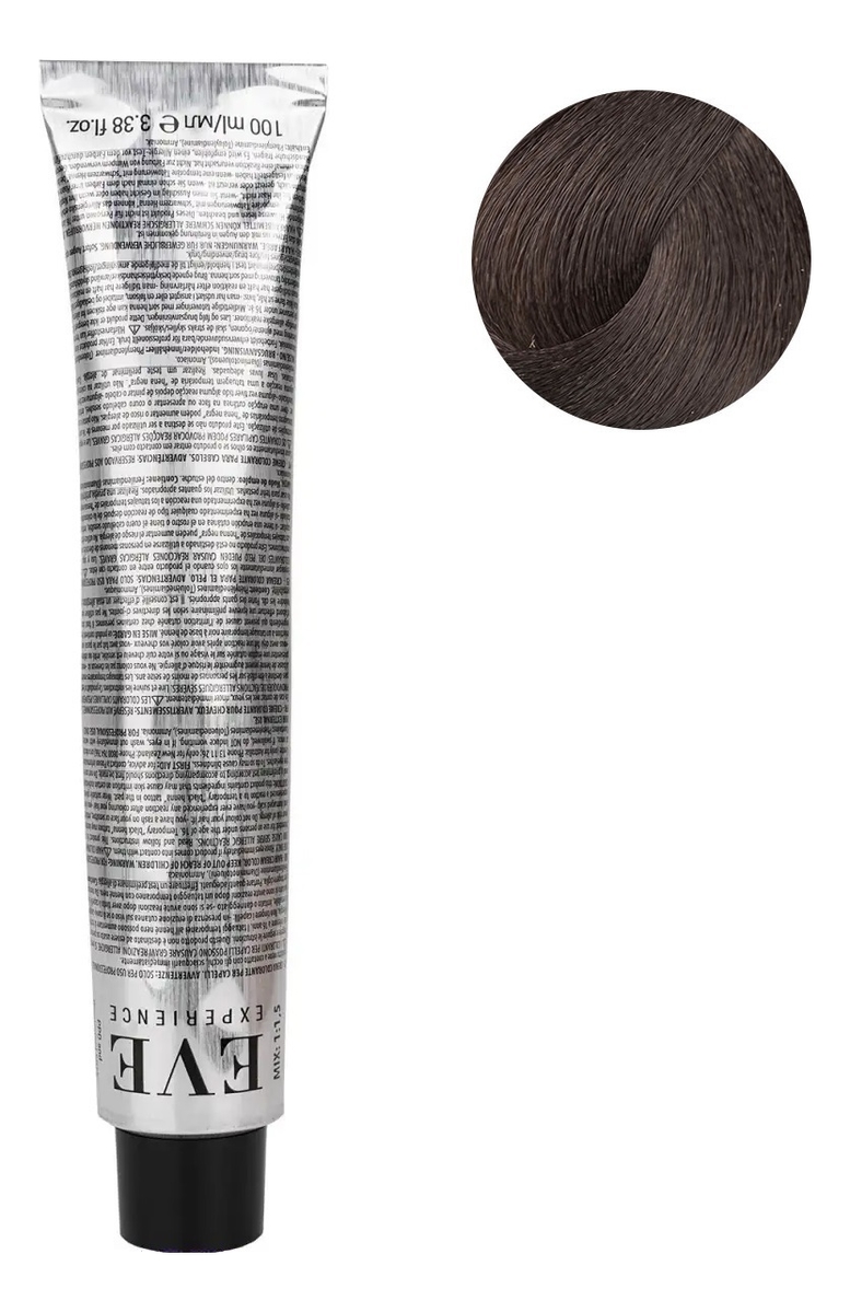 

Крем-краска для волос Eve Experience Color Cream 100мл: 6.1 Темный блондин пепельный, Крем-краска для волос Eve Experience Color Cream 100мл