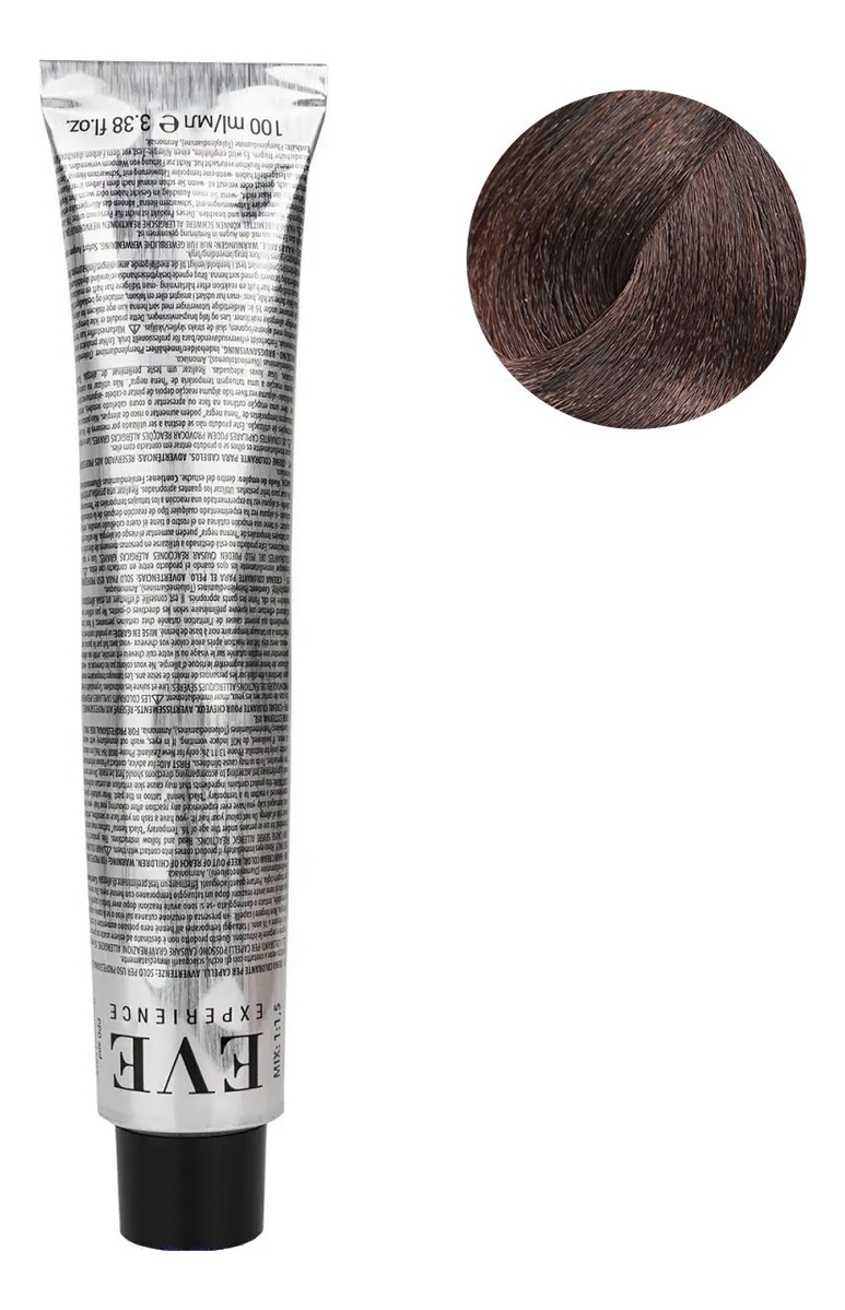 

Крем-краска для волос Eve Experience Color Cream 100мл: 6.35 Темный блондин шоколадный, Крем-краска для волос Eve Experience Color Cream 100мл
